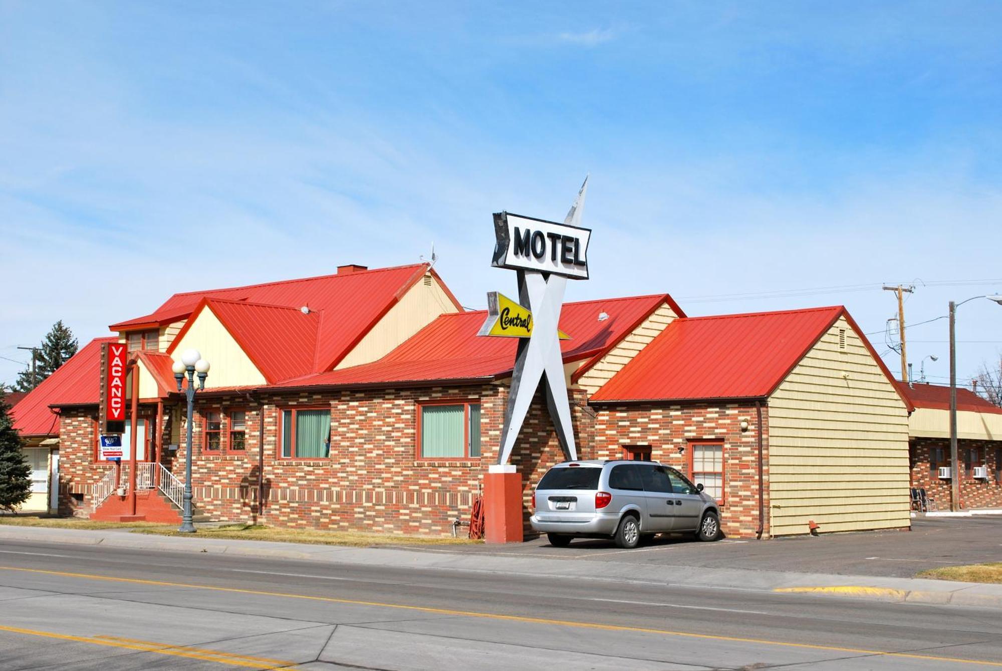 Central Motel Грейт Фолс Екстериор снимка